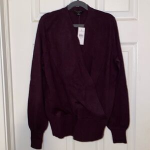 Ann Taylor Wrap Sweater NWT size XS